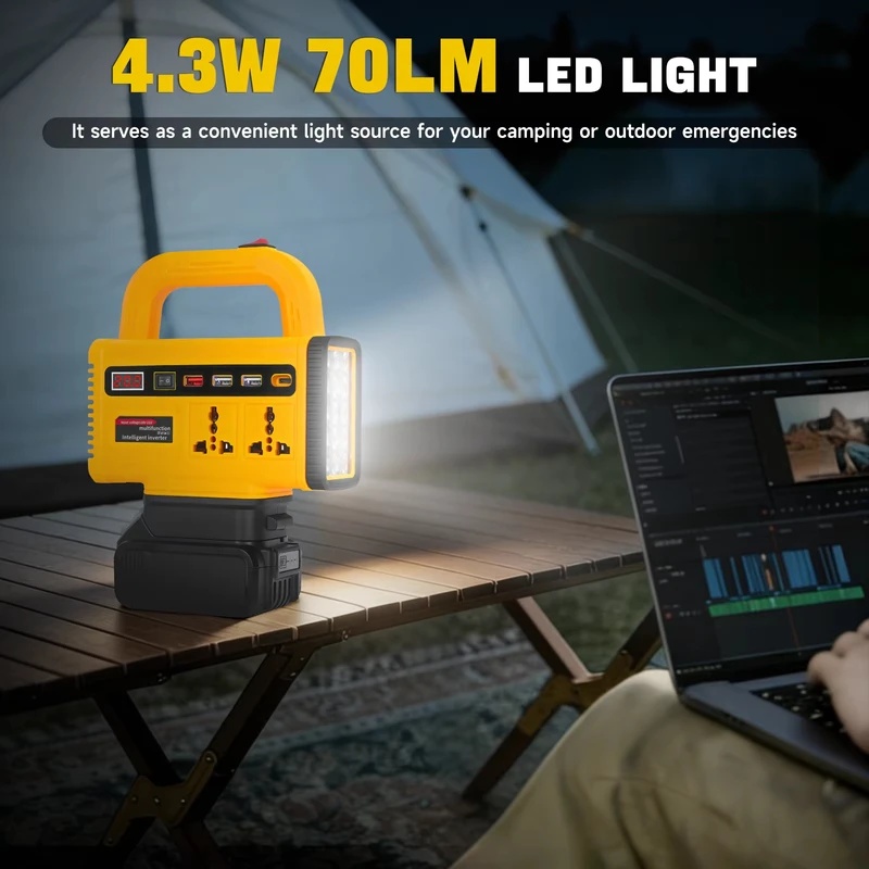 150Wの電源インバーター。DC18VをAC220Vに変換。 - Outdoor Power Adapter Usb C のレビューと価格