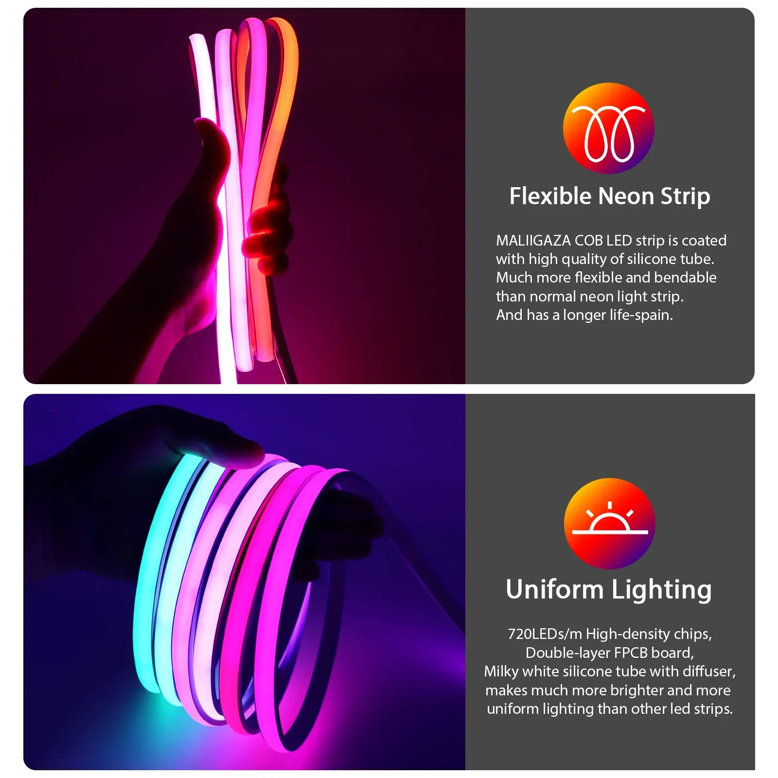 防水LEDストリップライト,屋外装飾用キット,テープ,RGB - Outdoor Power Strip Weatherproof のレビューと価格