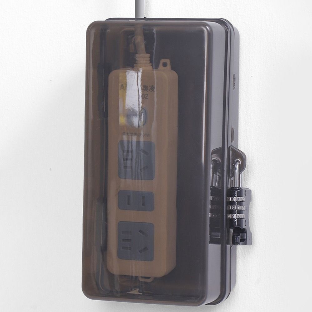 耐久性のあるプラスチック製プラグボックス盗難防止耐候性延長コ - Outdoor Power Strip Weatherproof のレビューと価格