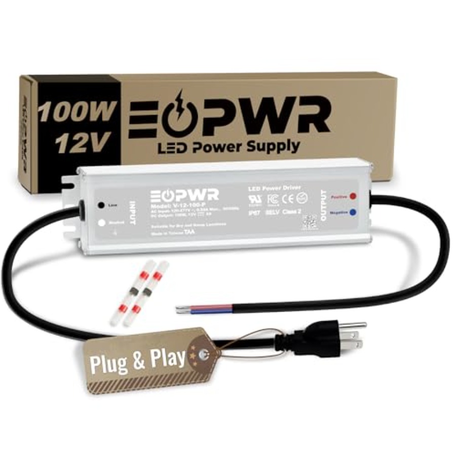 LED ドライバー防水 IP67 電源 AC120-277V - Ac Outdoor Power のレビューと価格