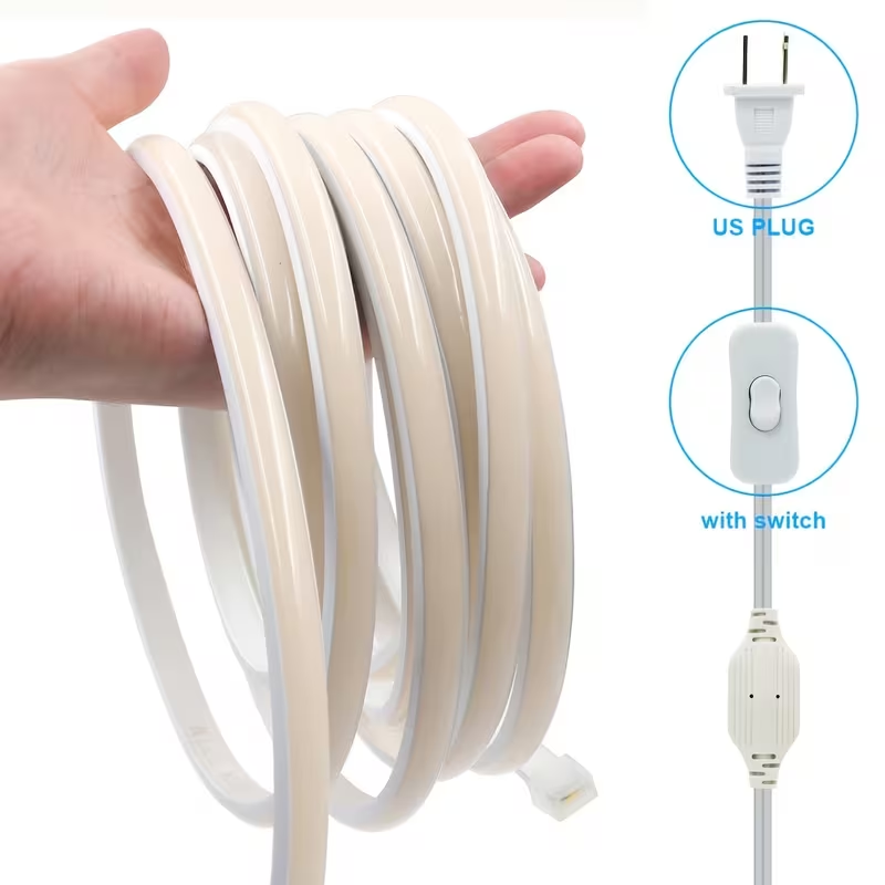 高輝度COB LEDストリップライト（米国規格プラグ110V - Outdoor Power Strip Weatherproof のレビューと価格