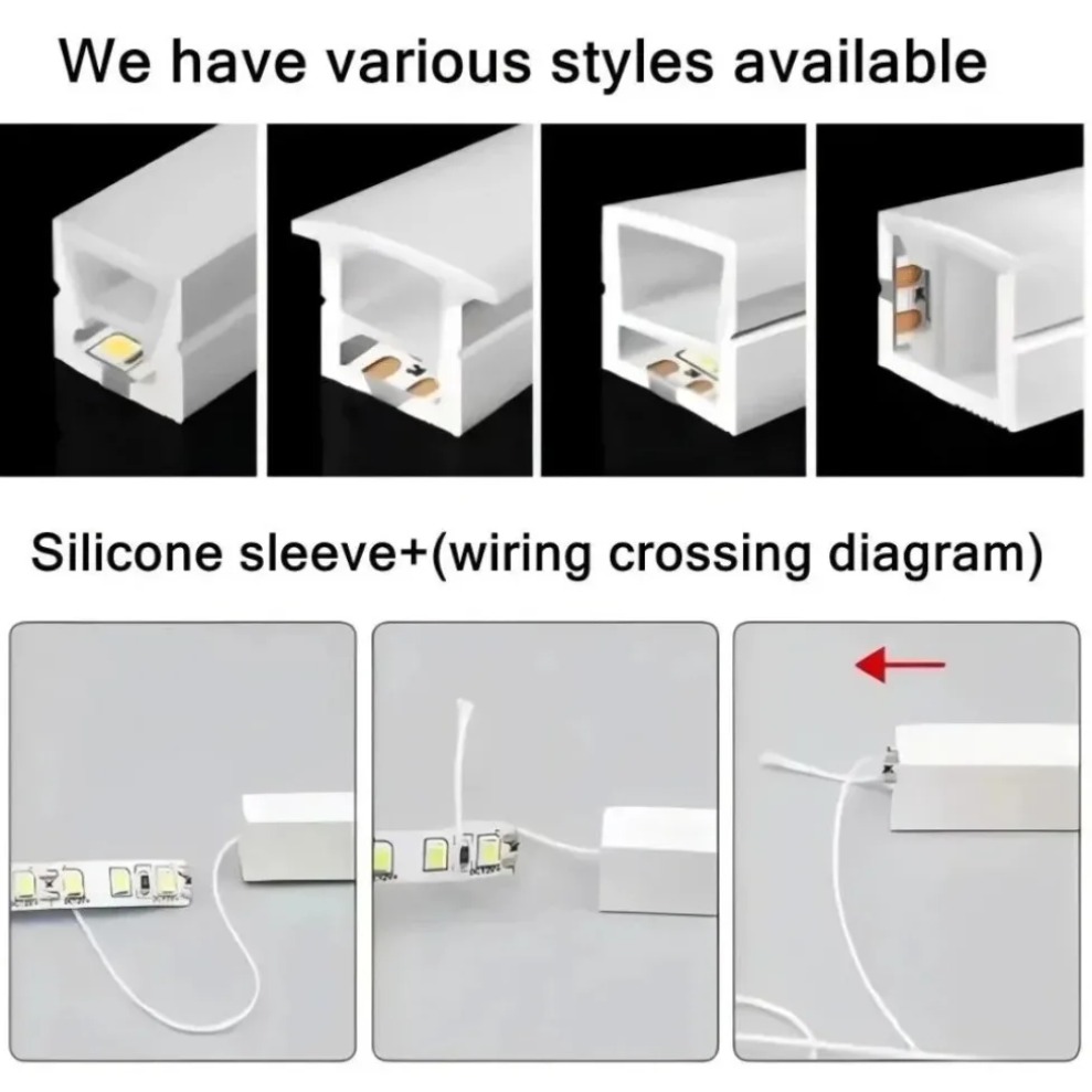IP67防水シリコンネオンロープライト、WS2811 WS2 - Outdoor Power Strip Weatherproof のレビューと価格